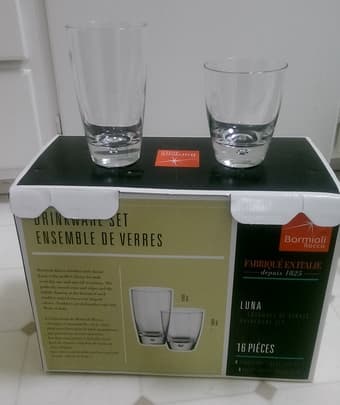 Drinking glasses 1