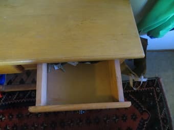 Side table/console table/credenza - $100 3