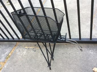 Bike Back Rear And Basket for sale $30 1
