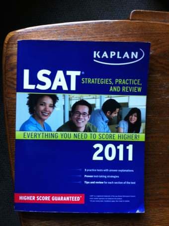 LSAT Test Prep Book - Kaplan $10 1