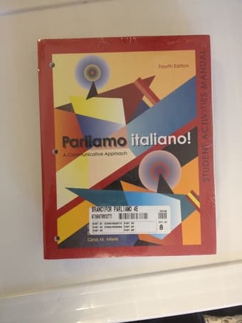 Parliamo Italiano!: A communicative approach $60 2