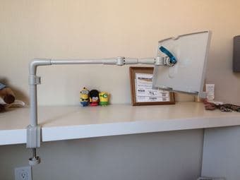 Xing's Moving Sale-It's time to release your hands!-reading stand-$40 2