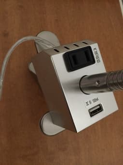For Sale: Clip-on bedside lamp ($20) 2