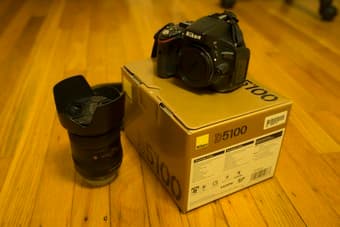 Nikon D5100 camera body (and/or) 18-200mm Nikkor VRII lens - $400 1