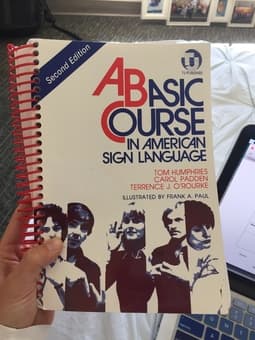 Sign Language Book for Sale! 1