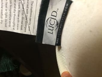 Moving sale-Lucid 10-inch Full-XL Memory Foam Mattres 3