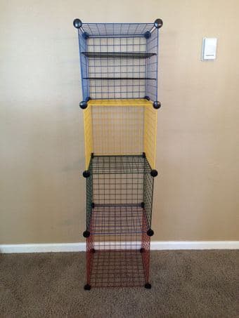 Xing's Moving Sale-Storage Cubes/Shelf/Rack-$20 1