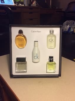 CK men's fragrance and razor blades 1
