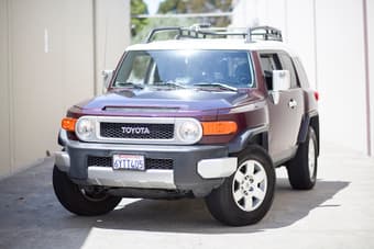 2007 Toyota FJ Cruiser Purple 1