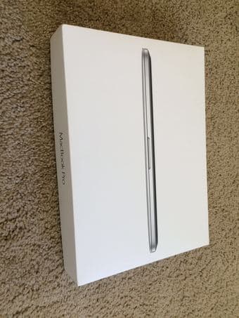Final Sale-Macbook Pro Retina 13.3 Box-$5 1