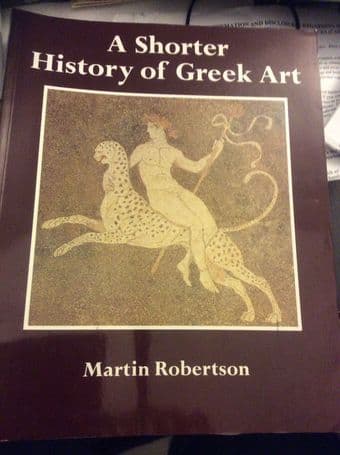 Greek art history textbook CLASSICS 161 for sale- $5 1
