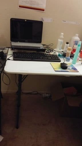 Long portable table for sale- $15 2