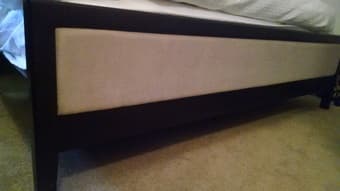 Crate and Barrel Bed Frame 1