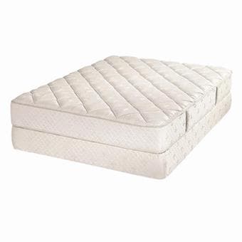 king mattress with base and metal frame 1