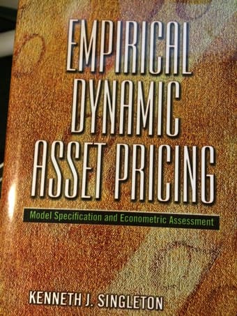 Empirical Dynamic Asset Pricing by Kenneth Singleton $70 OBO 1