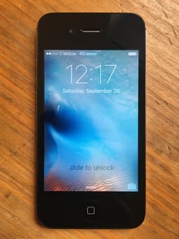 Unlocked Black iPhone 4S 16GB GSM with Otter Case - $150 1