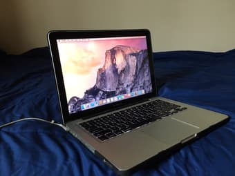 Macbook pro Mid 2012 version with case and charger 1