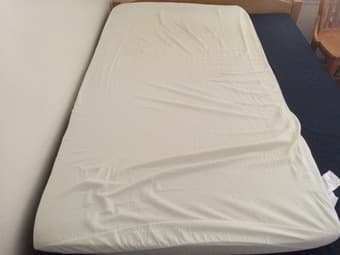 Twin Size Foam Mattress Pad Bed Topper 2'' $40 1