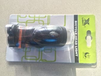 Brand-new bicycle headlight—$10 1
