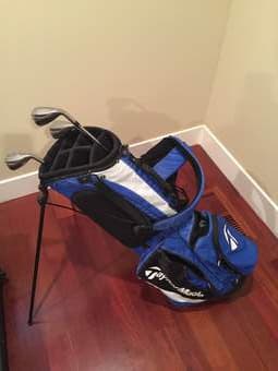 TaylorMade Stand Golf Bag (3 clubs) - $40 1