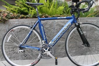 $500 OBO Cannondale Tri Bike (SLICE) 54 cm (rider 5'4-5'10) 1