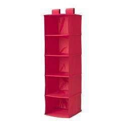 Ikea red hanging storage organizer - $4 1