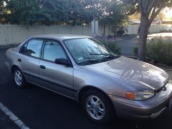 1999 Chevrolet Prizm Low mileage(98K miles) –clean titile 1