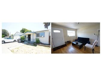 mountain view两室一厅中独立house的客厅出租(7/10/2015-5/2/2015) 3