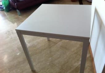 Ikea melltorp white table - $25 1