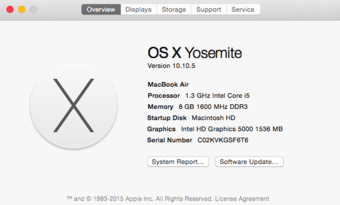 MacBook Air 13.3'' 2