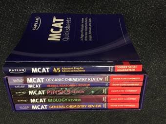 Full Princeton Review MCAT 2015 + Full Kaplan 2012 Sets: $150 OBO (ful 2