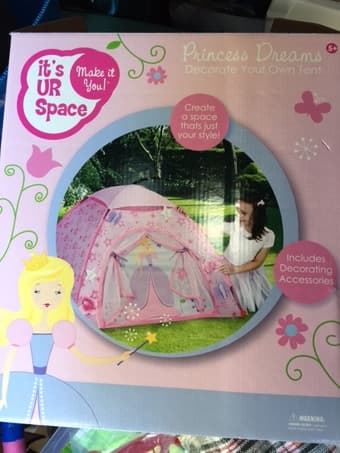 Brand new kids Princess Dreams Tent, decorate by yourself. $20 1