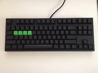 Cherry MX Blue 87-Key Mechanical Keyboard - $90 1