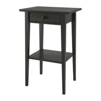 [Selling] IKEA Hemnes Nightstand in black/brown - $50 1
