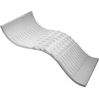 **Twin-XL 5-Zone Foam Mattress Topper - NEW - $5** 1
