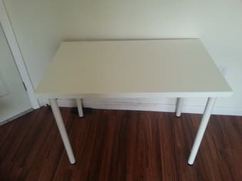 IKEA LINNMON table. Asking $10 OBO 1