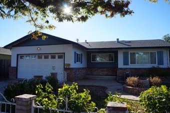 4b 2b FULLY FURNISHED single family home in south San Jose 1