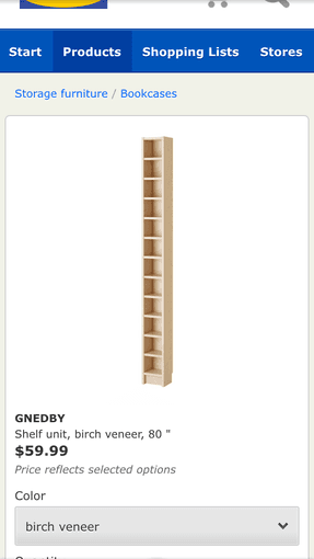 Bookcase for CDs and DVDs - $25 1
