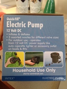 AIR BED + ELECTRIC PUMP (new!) 3