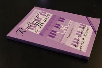 $20 - Rudiments of Music 3rd edition 1