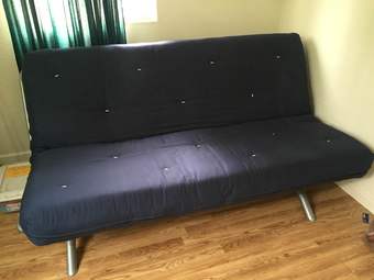 Great futon with mattress (with springs!) - $100 1