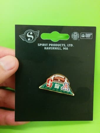 Selling Stanford v. Arizona game pin 1
