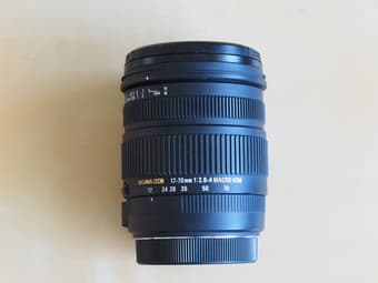 Lens Sigma 17-70mm f/2.8-4 DC Macro OS HSM for Canon Mount - $200 3