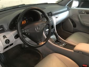 silver Mercedes Benz C230 Kompressor 3