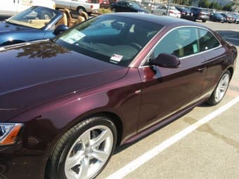 2015 Audi A5 Premium Plus Coupe (Shiraz Red) (Automatic) 2