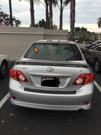 2010 Toyota Corolla S 63k miles. 2