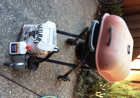 Charcoal grill with everything you need $20 1