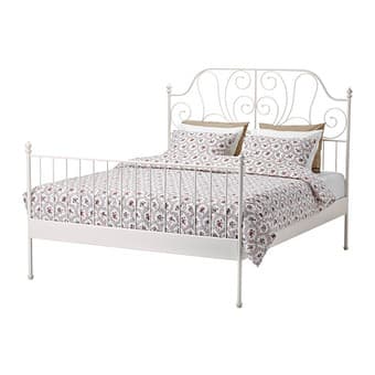 Ikea LEIRVIK Queen size Bed frame--$120 1