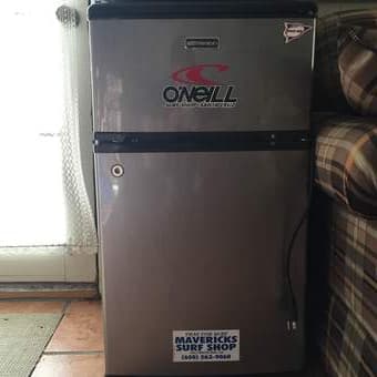 Mini refrigerator and built in freezer for sale ($100) 1