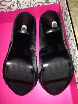 Women's Black Heels - NEW - ($20) 3